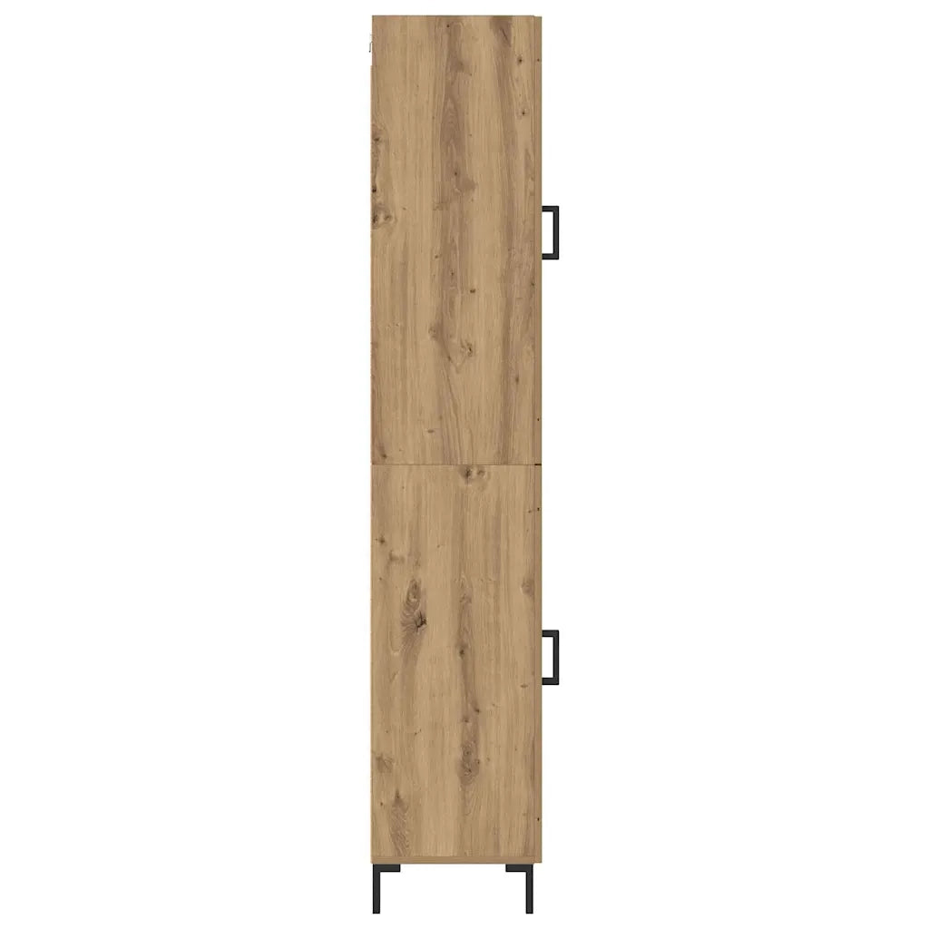 Credenza | Madia | Buffet da pranzo | Armadio da pranzo Rovere artigianale 34,5 x 34 x 180 cm