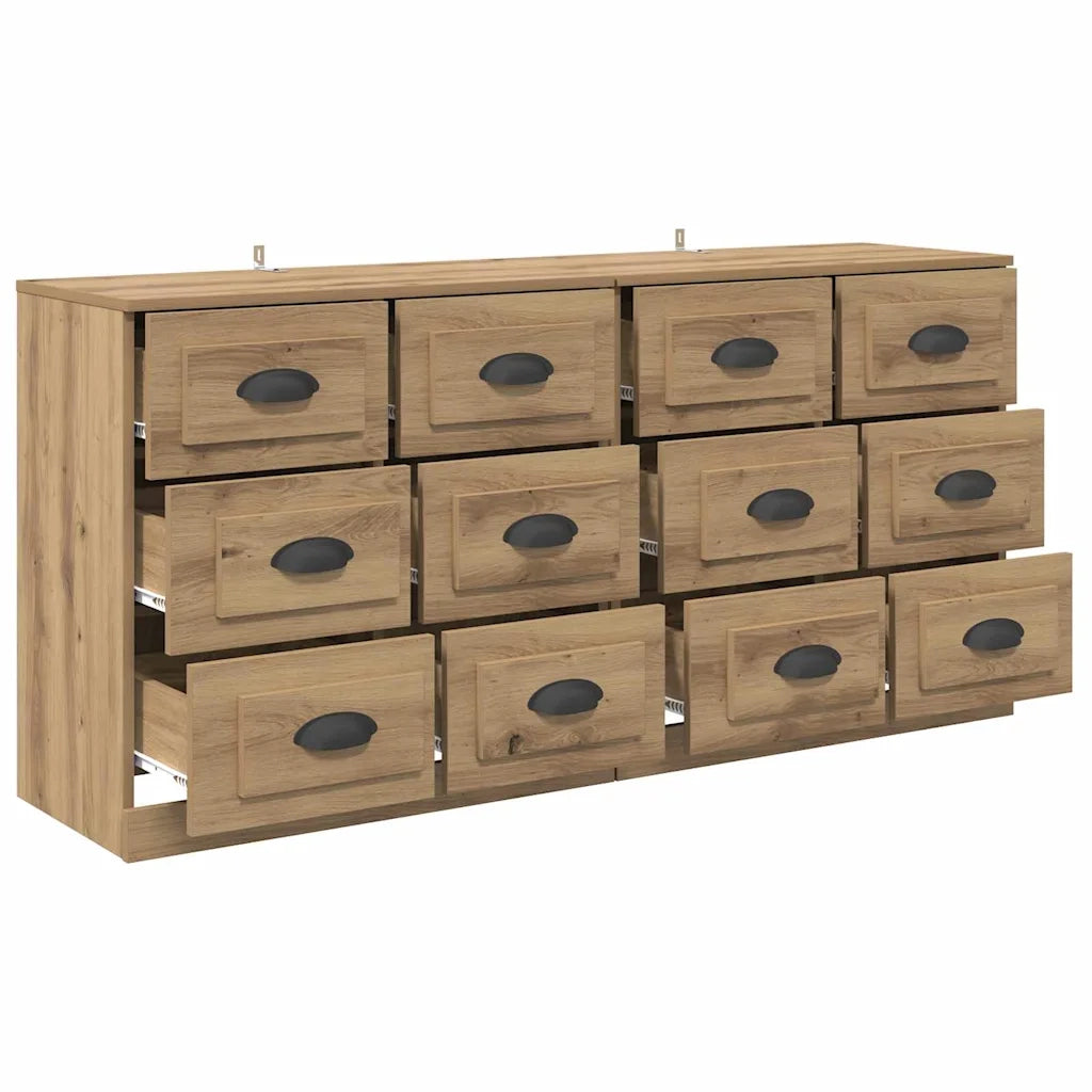Credenza | Sideboards 2 pcs Rovere artigianale 70 x 35,5 x 67,5 cm