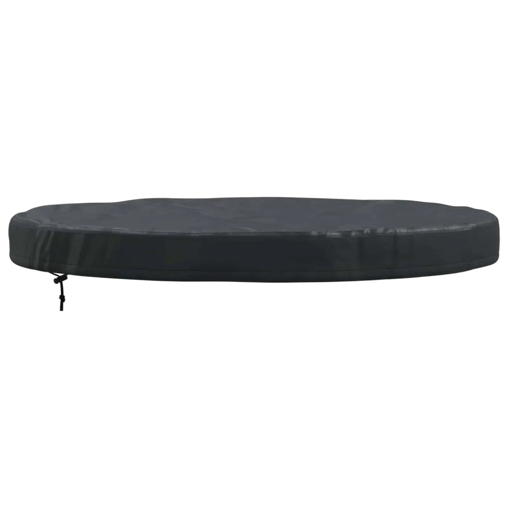 Copertura per Tavolo da Esterno 112 x 112 x 10 cm Rotondo Nero 4106062