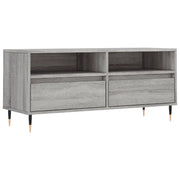 Mobile TV | Armadietto TV | Mobile Porta TV Grigio Sonoma 100x34,5x44,5cm Legno Multistrato