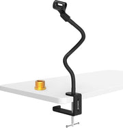 Braccio regolabile per microfono - Stand per microfono standard, braccio regolabile per microfono, stantuffo per microfono, braccio per microfono regolabile, 33 x 1,2 x 1,2 centimetri