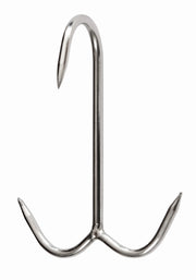 GANCIO INOX PER MACELLAIO ANCORA 120 X 6 MM*- 10,0 pz