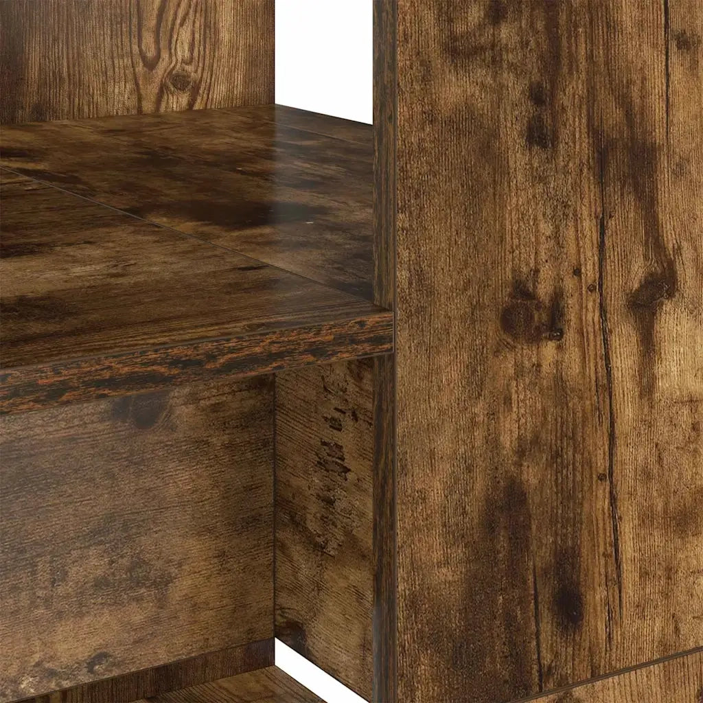 Scrivania | Tavolo da Ufficio Rovere fum¨¦ 113 x 54 x 120 cm Legno multistrato