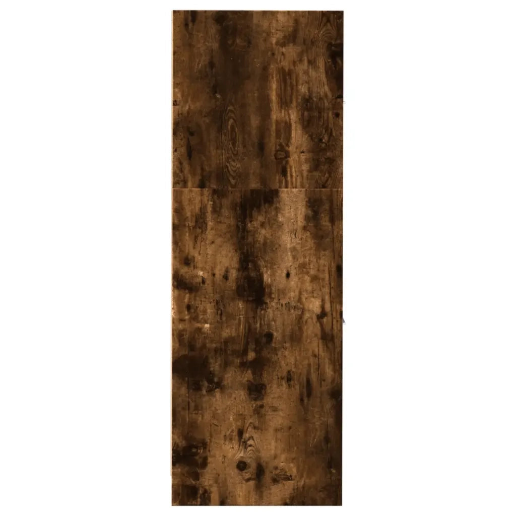 vidaXL Armadietto da Farmacia Rovere Fumo 30x41x118 cm in Truciolato
