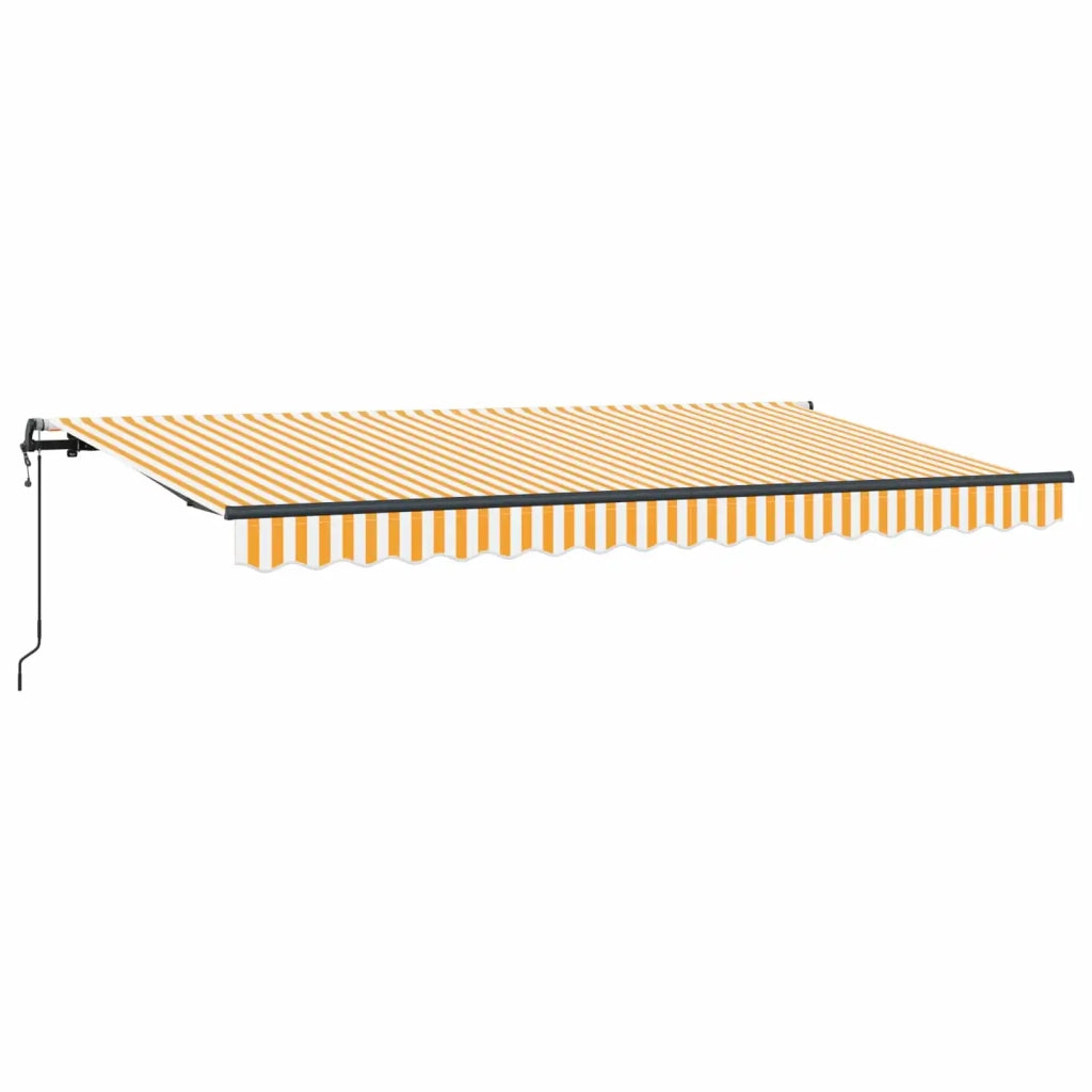 Tenda Retrattile Giallo 400 x 200 cm Tessuto 3329792