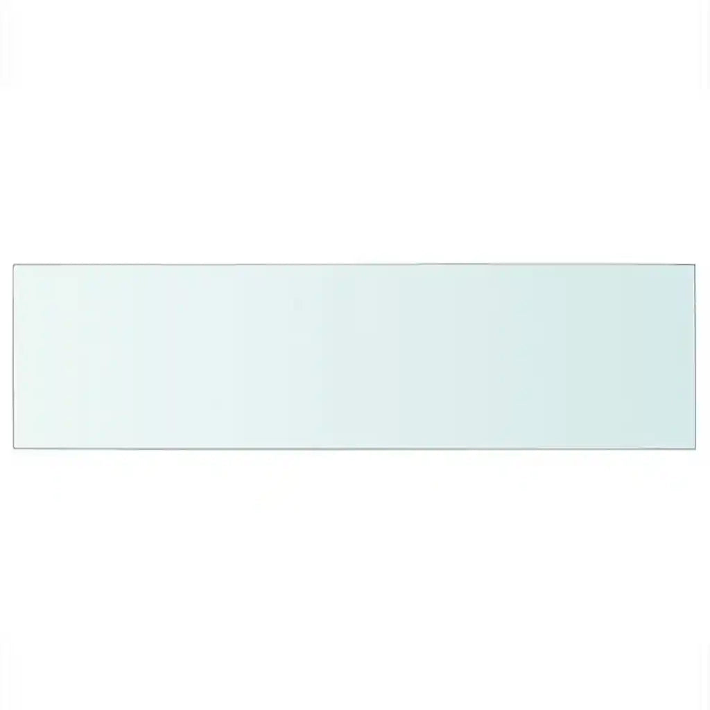 Mensola in Vetro Trasparente 90x25 cm cod mxl 33317
