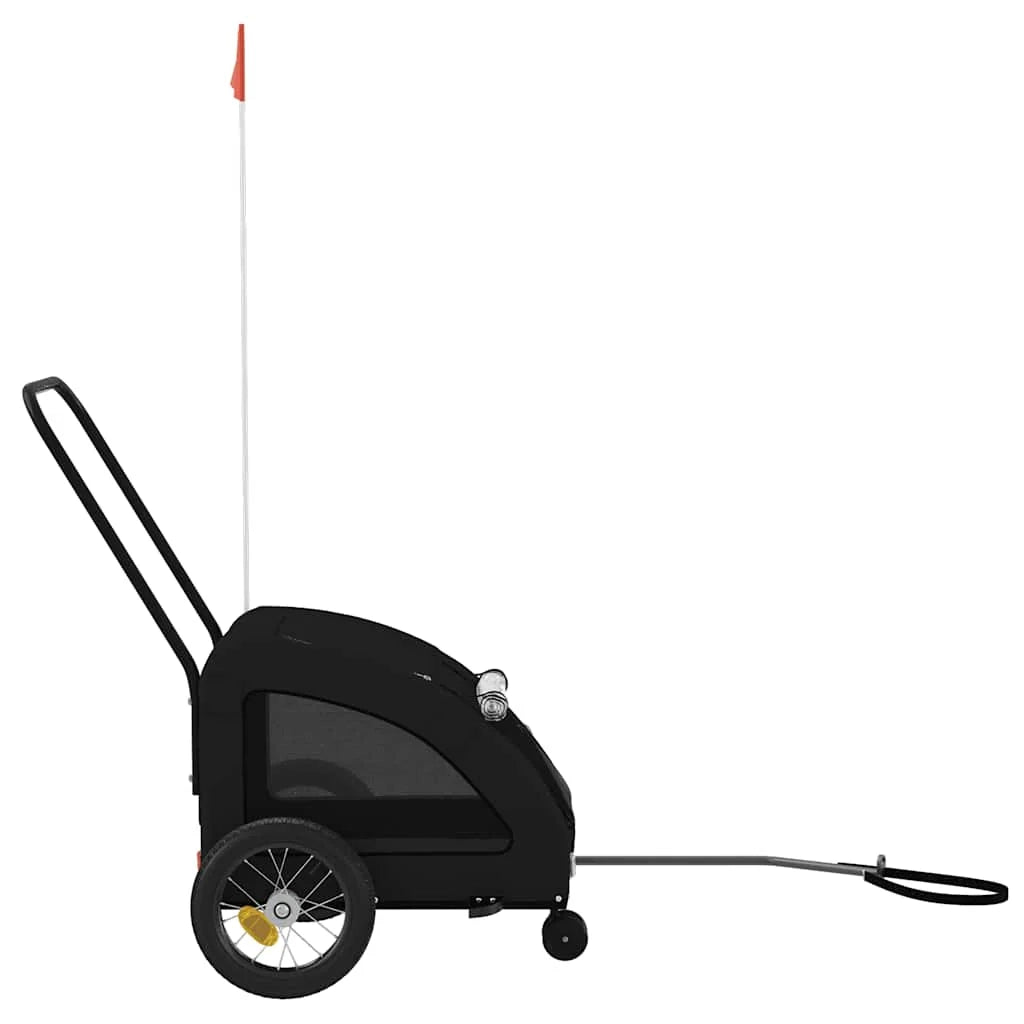 Rimorchio/carrello per animali domestici nero 02_0044217