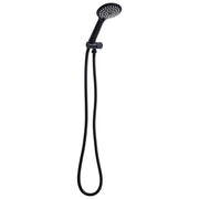 Set doccia classico moderno con tubo 4 modalità di getto Metallo nero Tarma