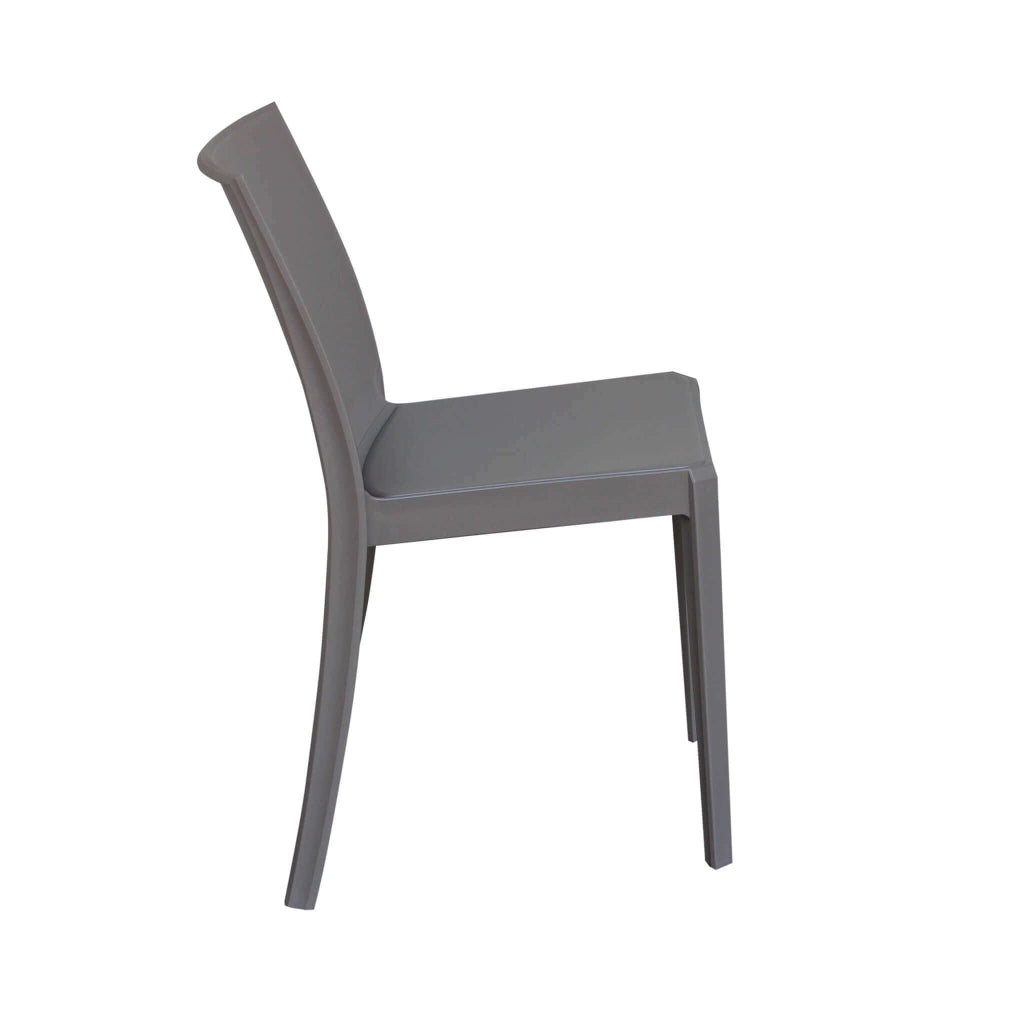 Sedia da Esterno Impilabile in Polipropilene cm 55x47x82 - PERLA