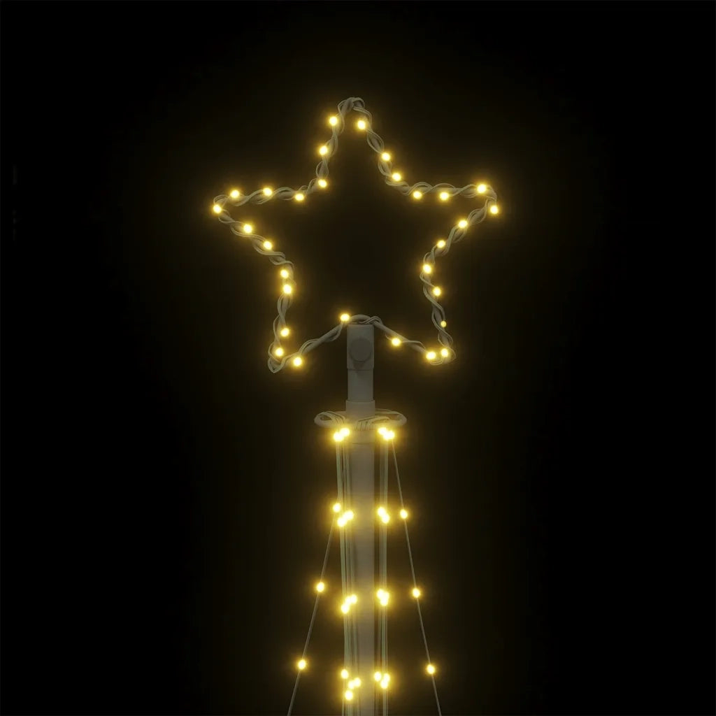 Albero di Natale a LED 447 LED Bianco Caldo 250 cm 4016432