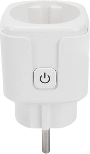 Dispositivo a Controllo App Senza Fili 100-240V Connettore EU 16A Funzione Timer - Interruttore Intelligente con Monitoraggio di Potenza per TUYA