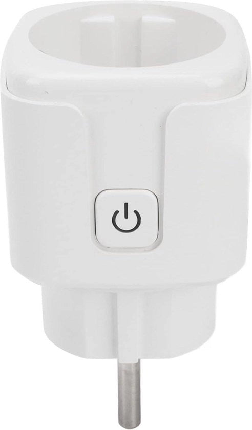 Dispositivo a Controllo App Senza Fili 100-240V Connettore EU 16A Funzione Timer - Interruttore Intelligente con Monitoraggio di Potenza per TUYA