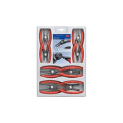 KNIPEX 90 01 125 Mini Pinza Regolabile per Tubi e Dadi con Scanalature di Guida Fresate Capacita' 17 mm Apertura 14 mm colore Nero