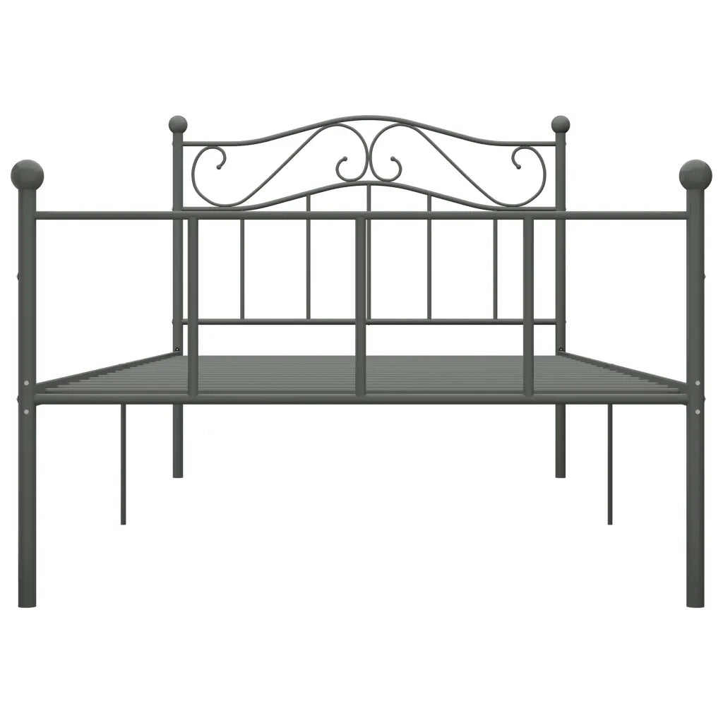 Giroletto Grigio in Metallo 100x200 cm 284531
