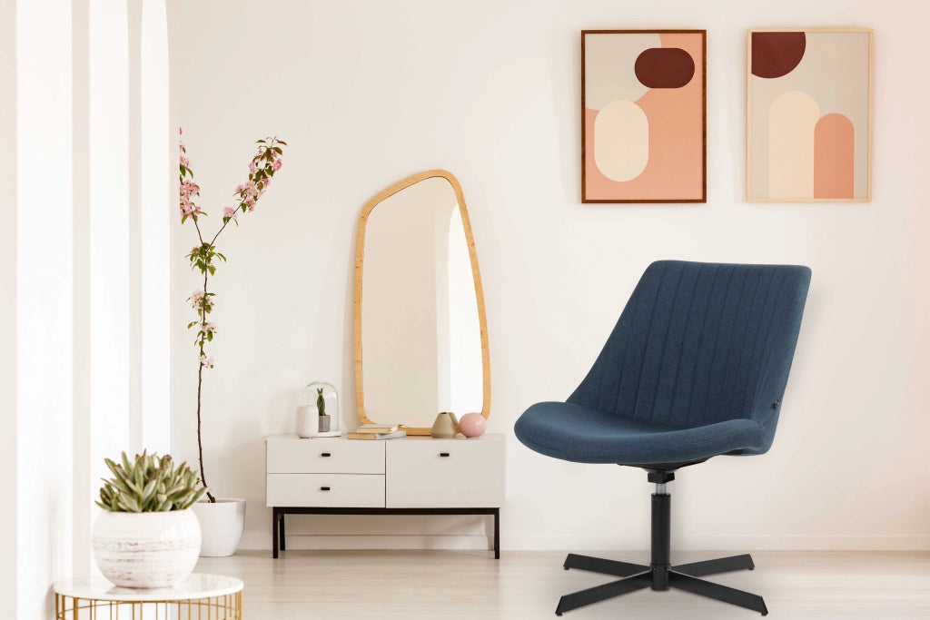 Sedia da Lounge Granby blu