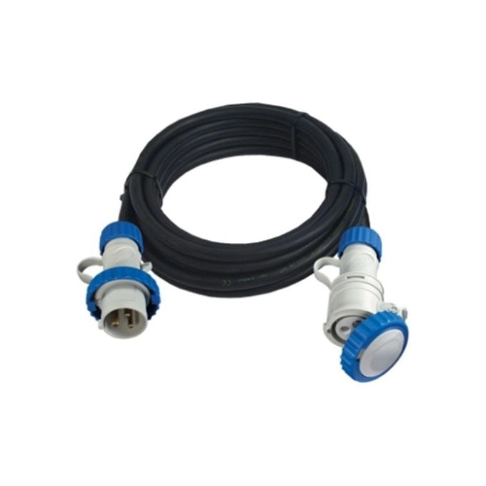 Fanton FME92971 Prolunga Industriale 10 m 3G2 5 mm² H07RN-F 16A 2P+T IP67 CEE colore Nero