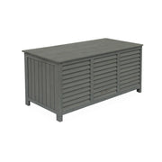 Cassapanca in legno di abete 330l, grigio