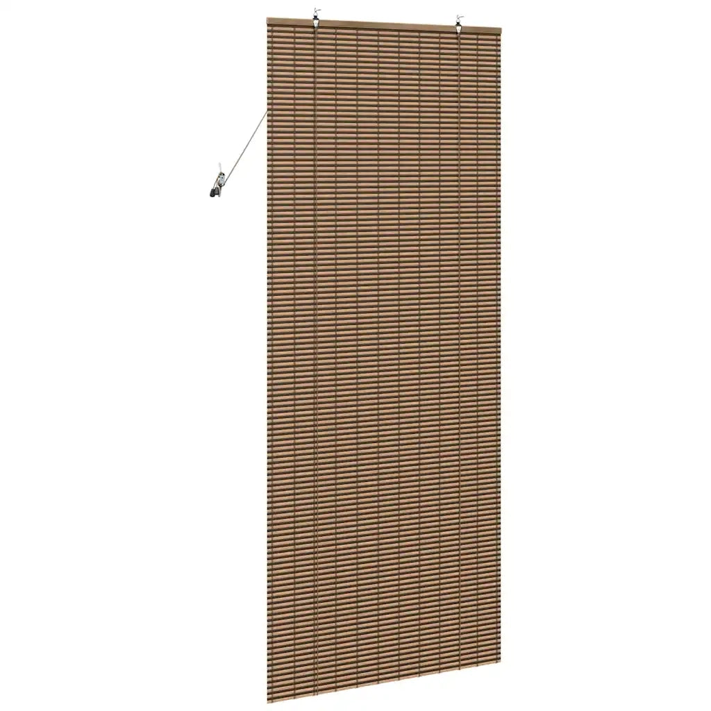 Tenda a rullo con tende Marrone 90 x 220 cm Bambù 42006915