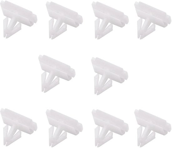 Spatbordclips 10x - Bevestigingsclips Auto - Onderdeelnummer 11588818 - Per Opel Crossland X/Mokka - Alta Qualità - Sostituzione Diretta