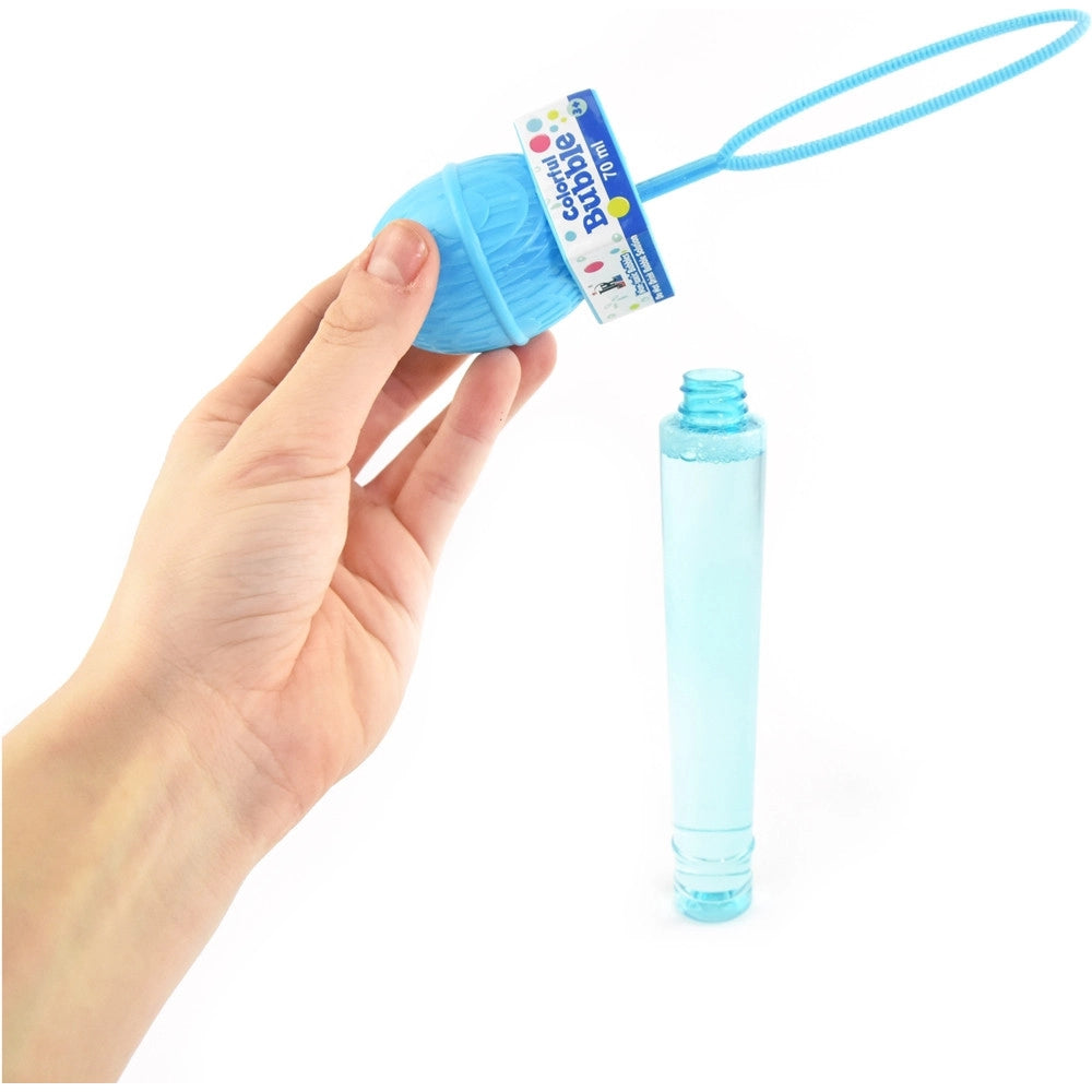 Trade Shop - Bacchetta Per Bolle Di Sapone Da 22cm A Forma Di Microfono 70ml In 2 Colori 6719002 -