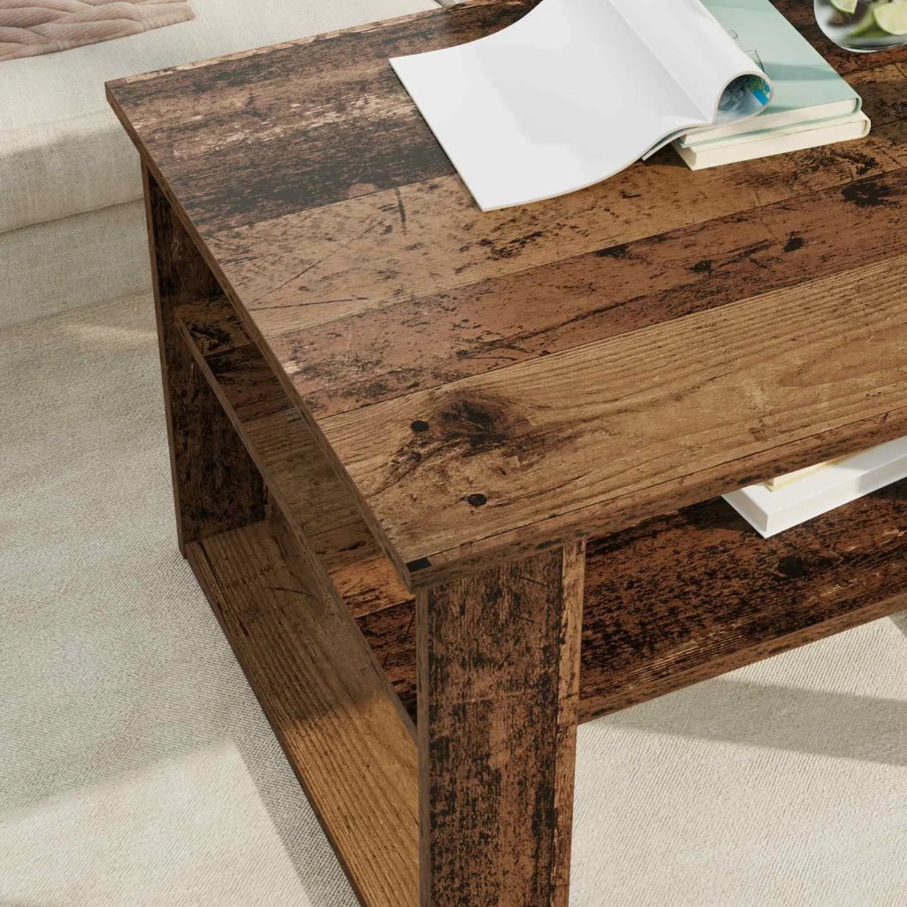 Tavolino da salotto Legno vecchio 64 x 54 x 44 cm