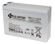 Batteria HR4.2-12FR 12V 4.2Ah Piombo-Acido (AGM) compatibile Panasonic UP-VW1220P1