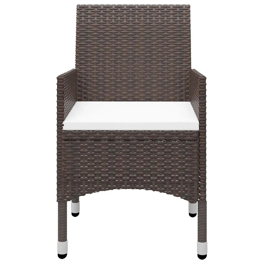 Set da Pranzo da Giardino 9 pz Marrone cod mxl 42408