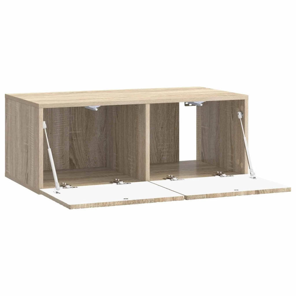 Mobile Porta TV da Muro 98 x 41 x 30 cm Rovere Sonoma