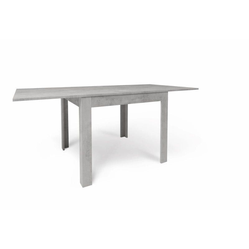 Tavolo Pieghevole 90+90 Cemento cm 90x90x75h - Sarmog
