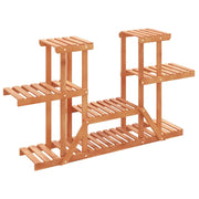 Portafiori/armadietto per piante 110 x 25 x 73 cm legno massello di abete marrone 02_0045198