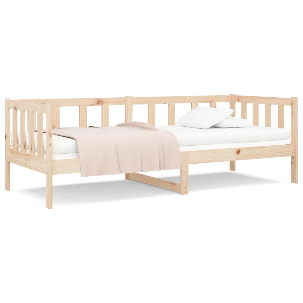 Letto singolo | Letto per adulti | Dormeuse senza Materasso 90x190 cm in Legno Massello di Pino