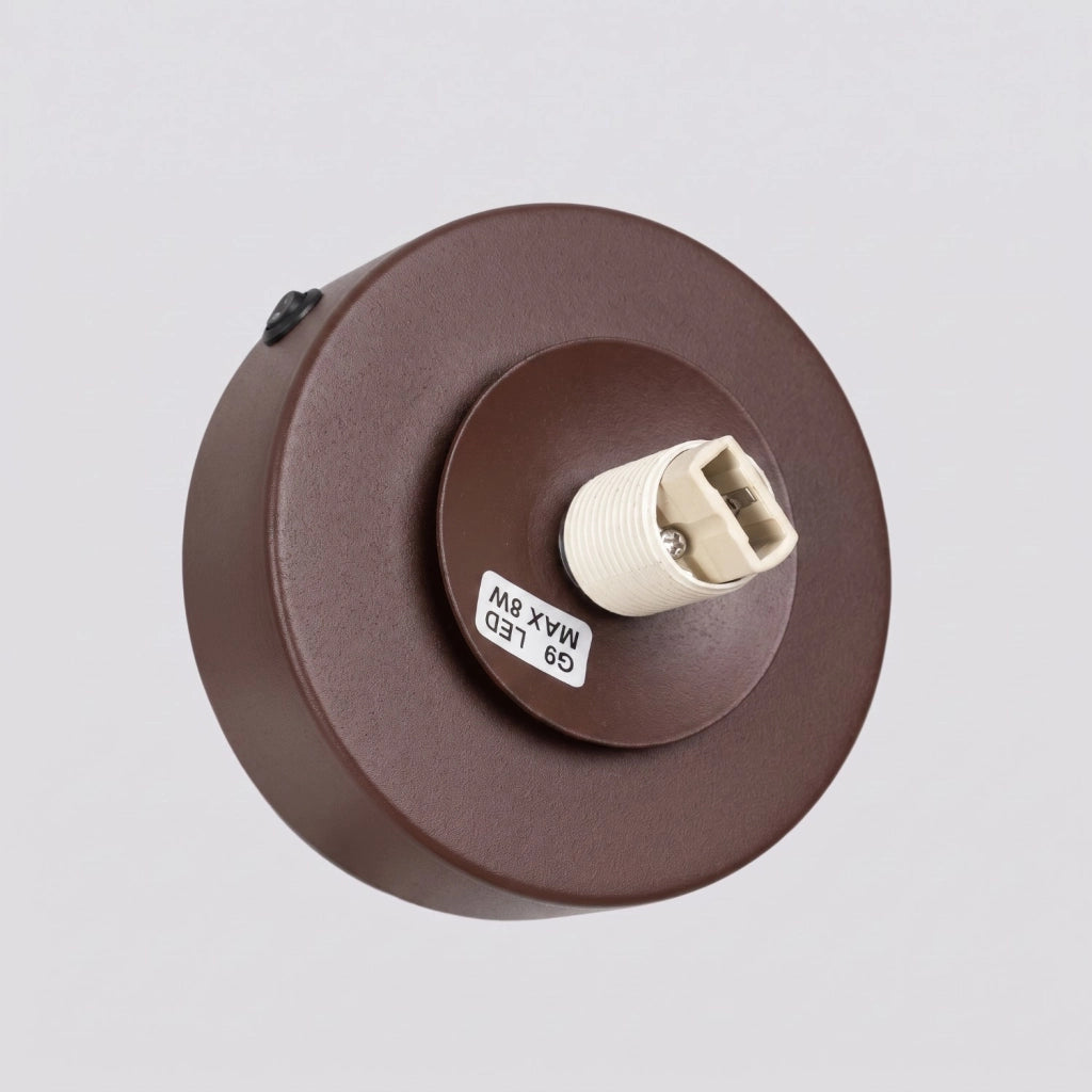 Applique YOLI 1 marrone con interruttore