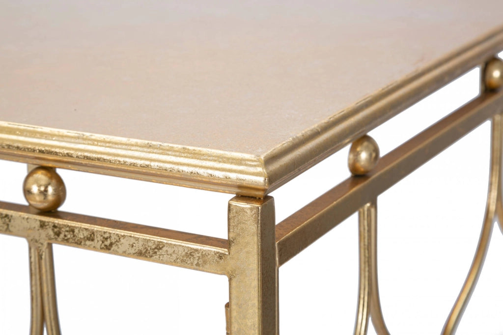 Consolle \, 91x41x78h cm oro
