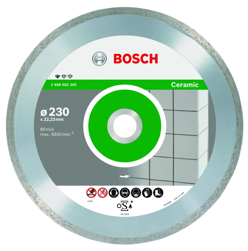 Bosch DISCO DIAMANTATO PER CERAMICA  Ø mm. 230