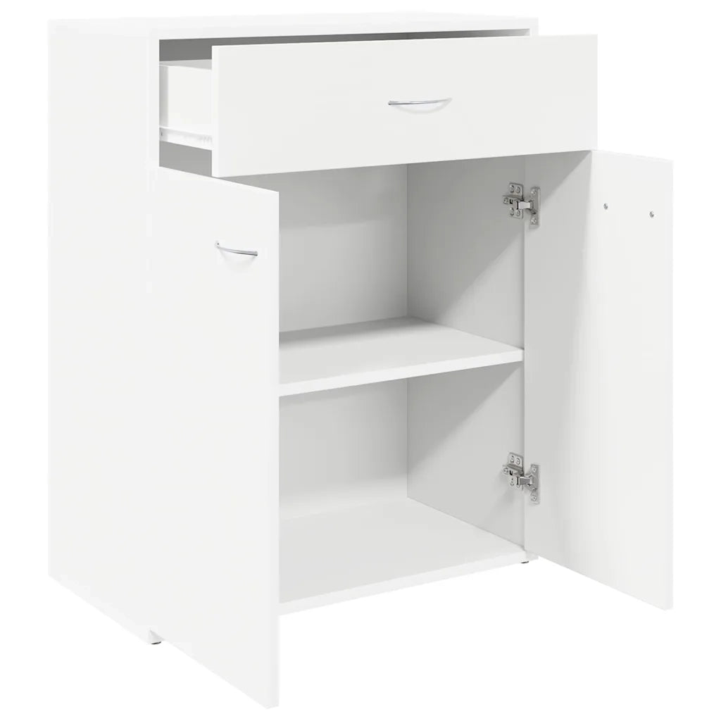 Credenza Bianca 60x30x75 cm in Truciolato cod mxl 14497