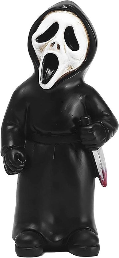 Set di decorazioni per giardino - Notturna su Elm Street, Assassino Michael Myers, Freddy Jason, Zombie Halloween nano figurine per interni e esterni - Decorazione per cortile interno.