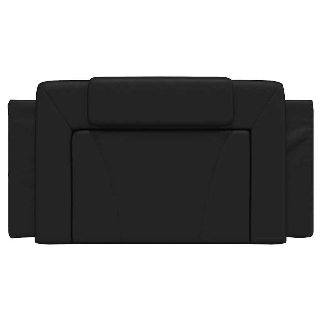 Cuscino Testiera Viana Nero 100 cm in Similpelle CFW7824338