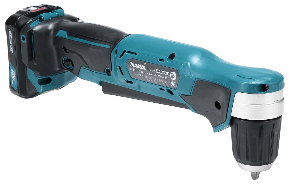 Trapano angolare Makita DA333DZJ 12V CXT compatto per foratura in spazi stretti