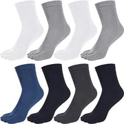 Calze per teenager - 8 paia - Calze yoga - Tessuto liscio - Senza cuciture fastidiose - Calze per runner - Calze per teenager con slip - Taglia 40/46