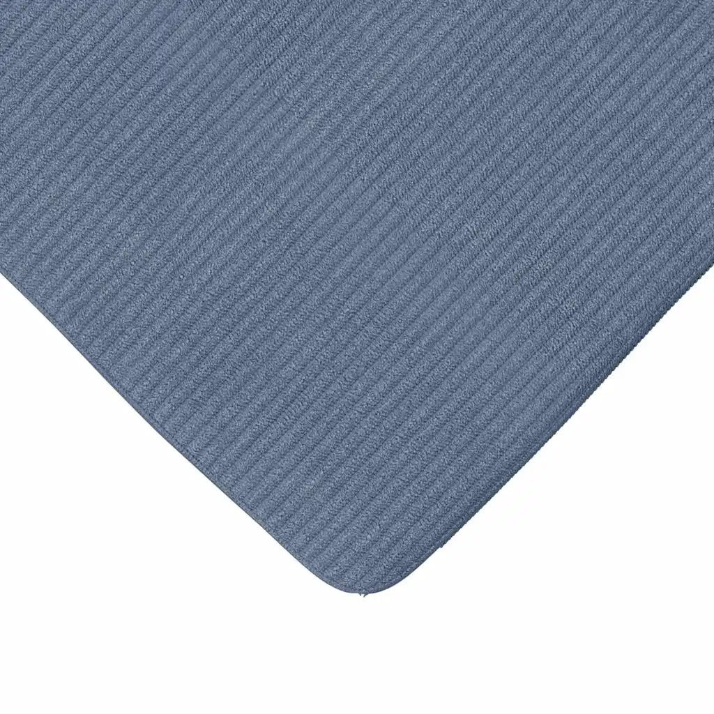 Cuscini per Seduta 4 pcs Blu 40 x 40 x 3 cm Tessuto in Cords