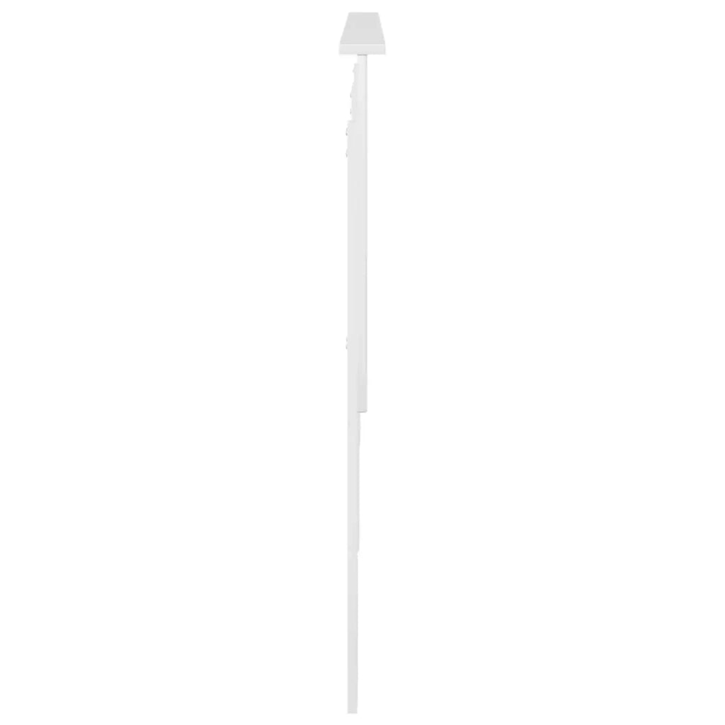 Testiera con testiera Bianco Lucido 200 cm Legno multistrato