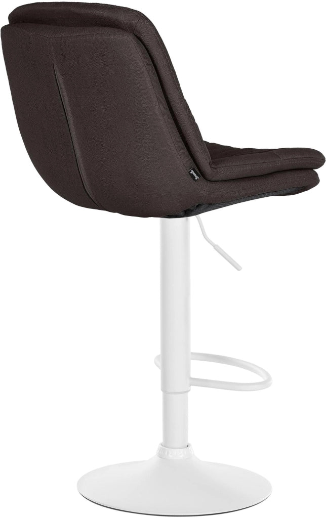 Barhocker Laurel Stoff weiЯ