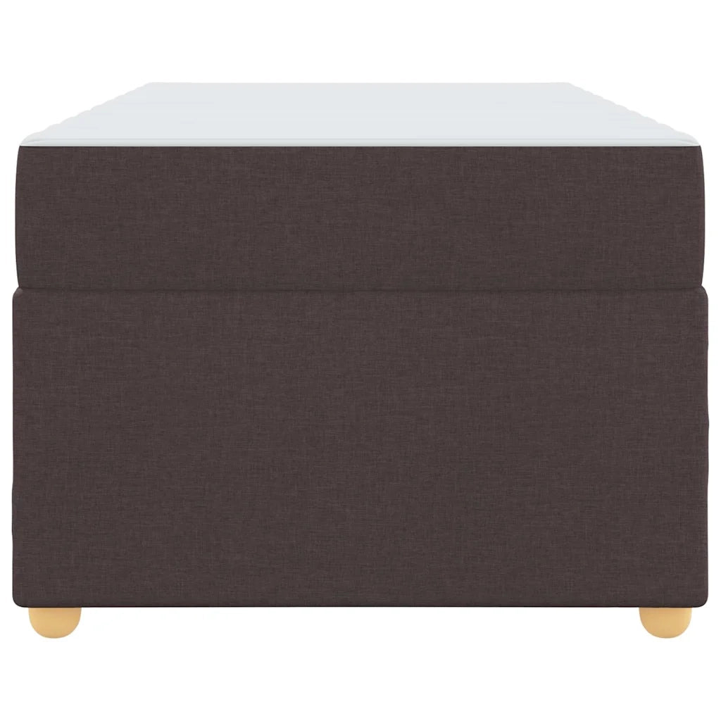 Struttura del letto Marrone Scuro 80 x 200 cm Tessuto 3399317