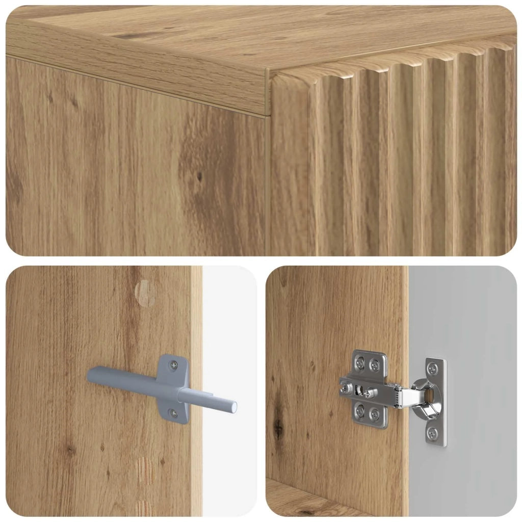 Mobile TV Rovere Artigianale Legno ingegnerizzato 897344