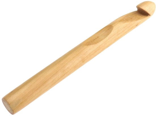Aghi da cucire in bambù 20 mm - Manico ergonomico - Aghi in acciaio - Lunga durata - Ideale per sciarpe e maglie