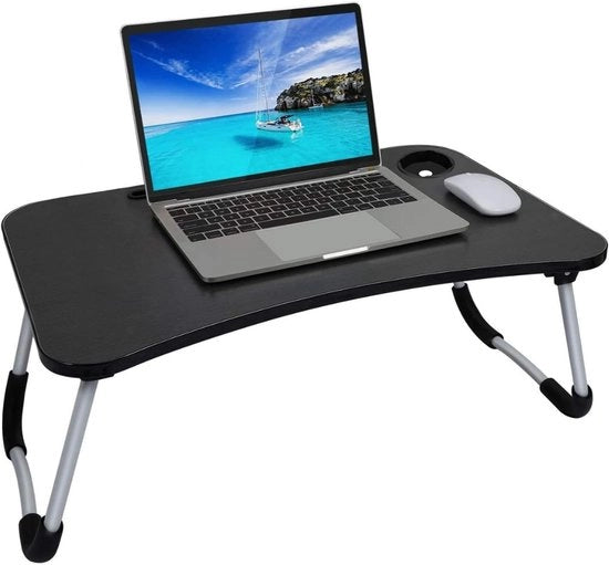 Stand per Laptop Ergonomico – Regolabile, Portatile & Raffreddato per Lavorare da Casa e Viaggiare