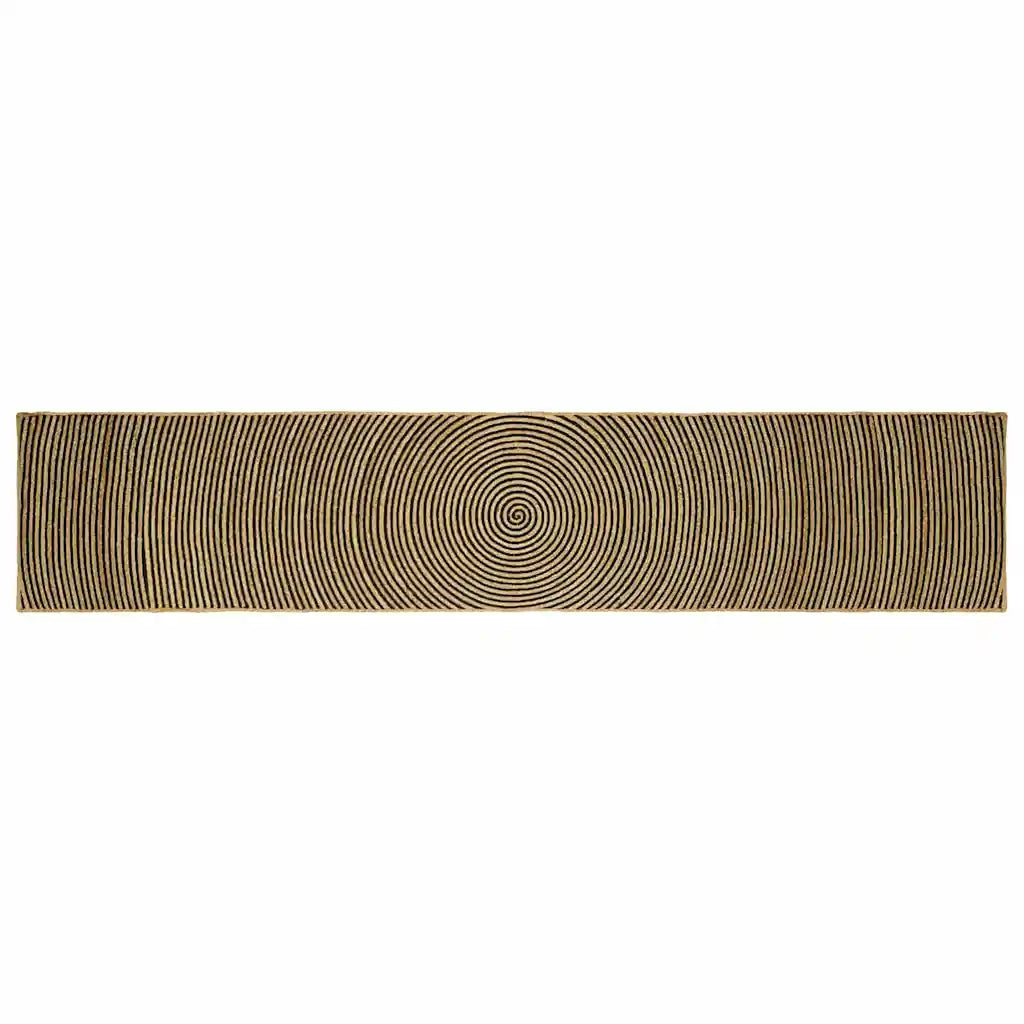 Tappeti per area Nero 60 x 400 cm Juta 42010734