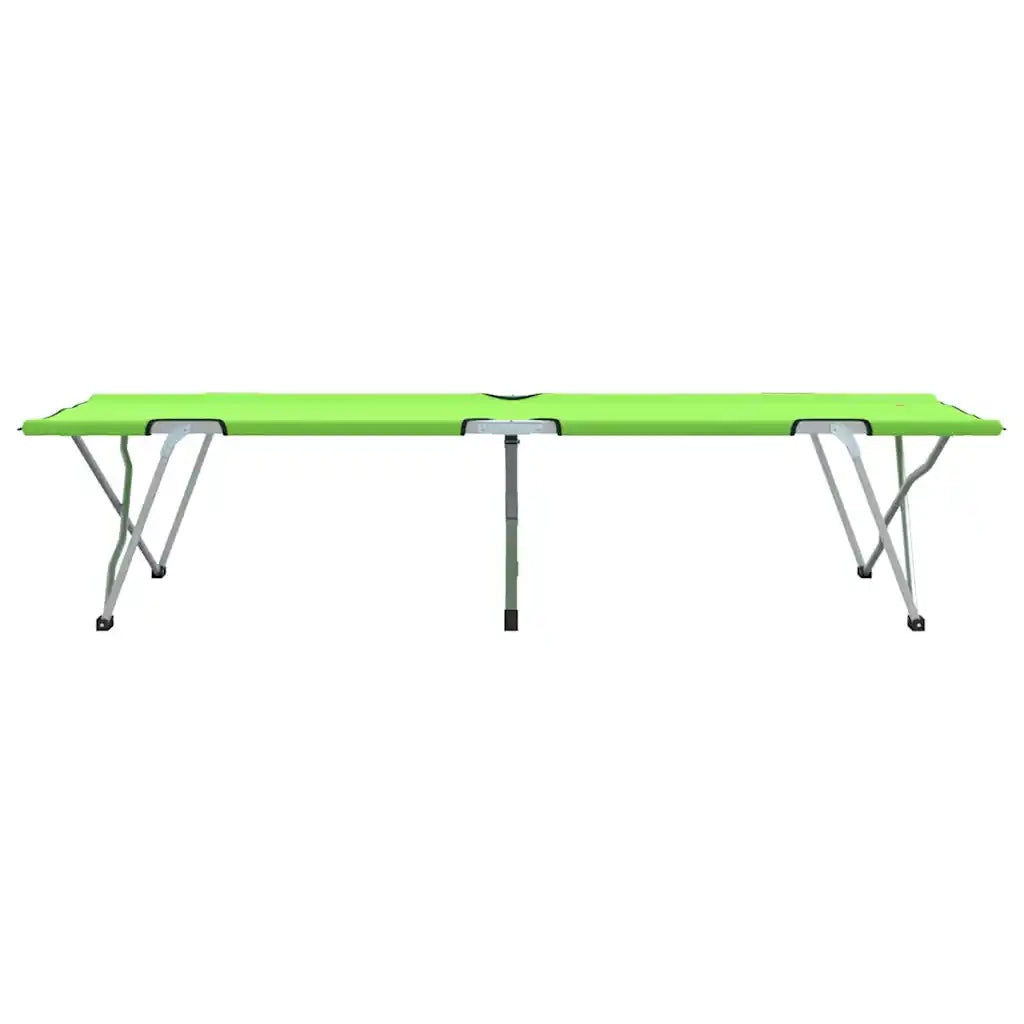 Letto da campeggio pieghevole Verde 194 x 62,5 x 42,5 cm CFW2634616