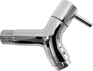 Doccia da Esterno Giardino Miscelatore e Lavapiedi Arkema Spring S Fascia Inox Cherry