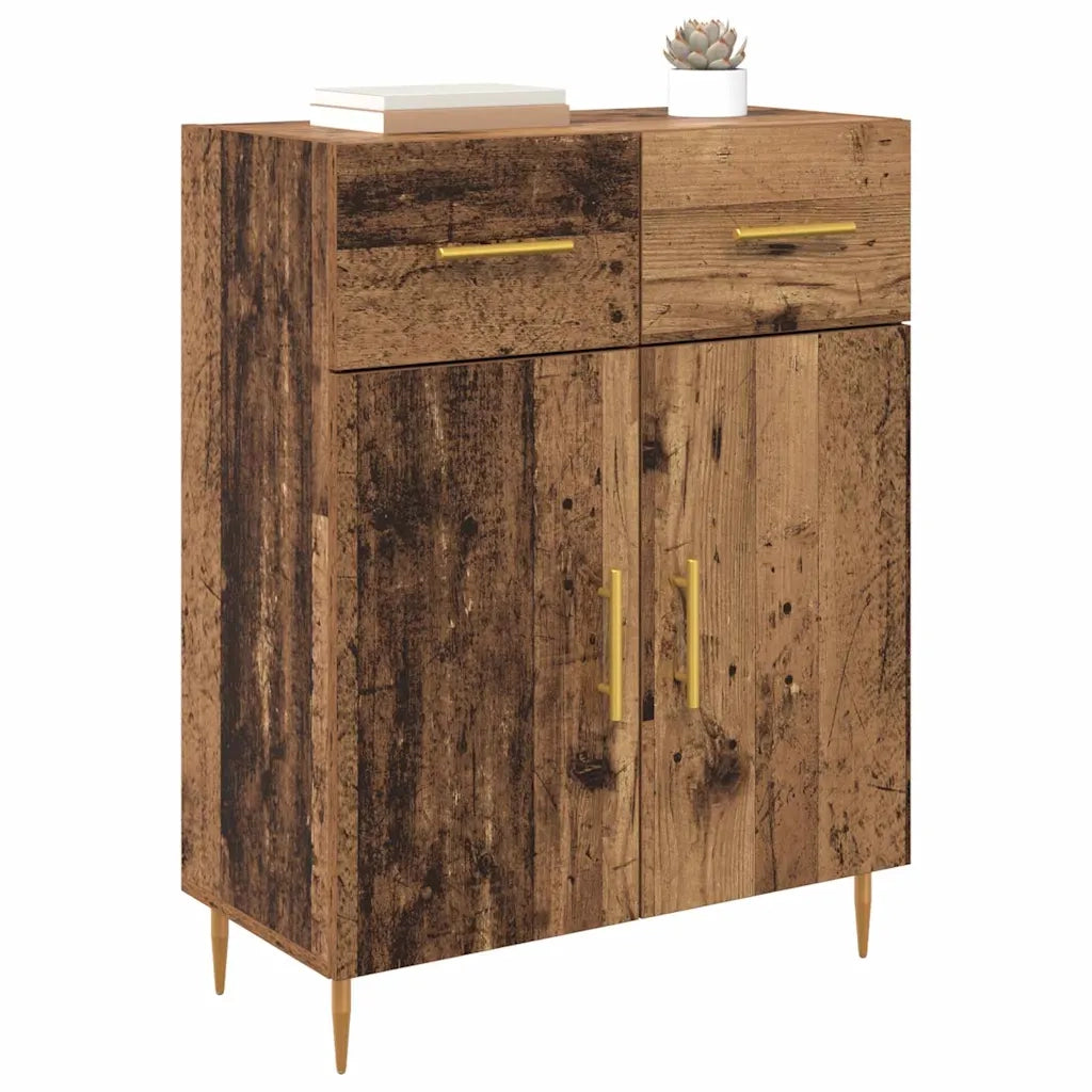 Credenza-Buffet-Armadio da cucina Legno vecchio 69,5 x 34 x 90 cm Legno multistrato 256497
